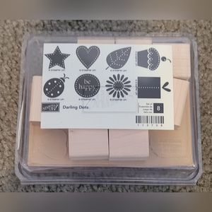 STAMPIN UP RETIRED Darliing Dots